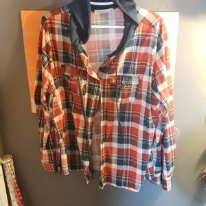 Long sleeve hood shirt